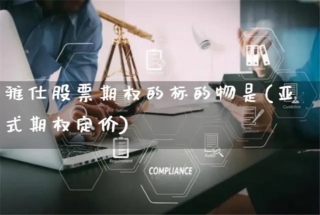 雅仕股票期权的标的物是(亚式期权定价)_https://www.yunsqy.com_黄金期货_第1张