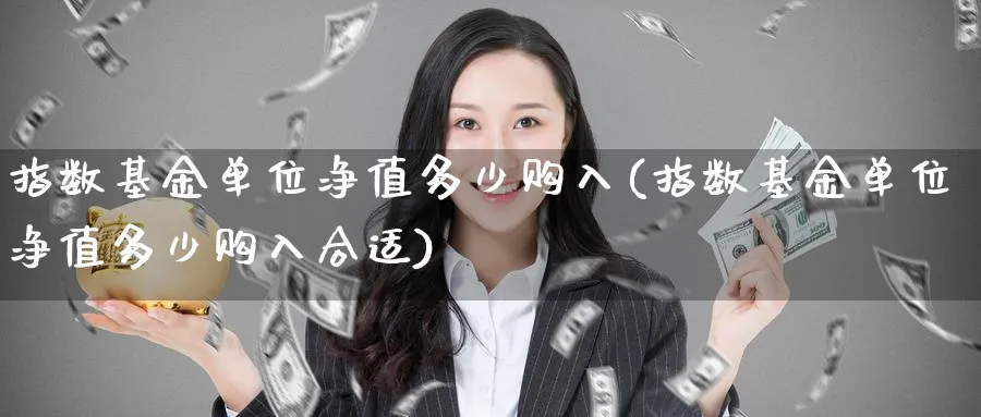 指数基金单位净值多少购入(指数基金单位净值多少购入合适)_期货理财_第1张_云上财经直播室 指数基金单位净值多少购入(指数基金单位净值多少购入合适)_https://www.yunsqy.com_期货理财_第1张