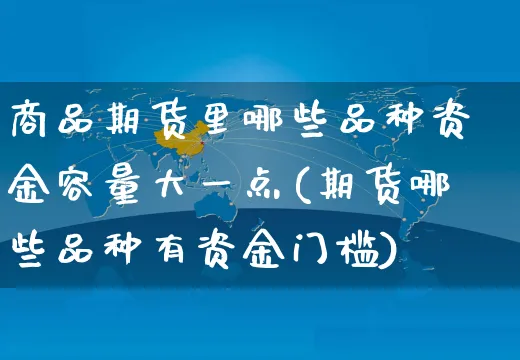 商品期货里哪些品种资金容量大一点(期货哪些品种有资金门槛)_https://www.yunsqy.com_期货直播_第1张