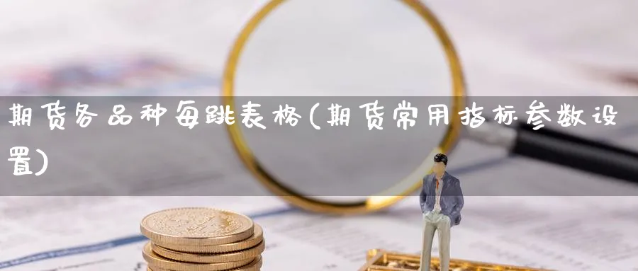 期货各品种每跳表格(期货常用指标参数设置)_https://www.yunsqy.com_纳指期货_第1张