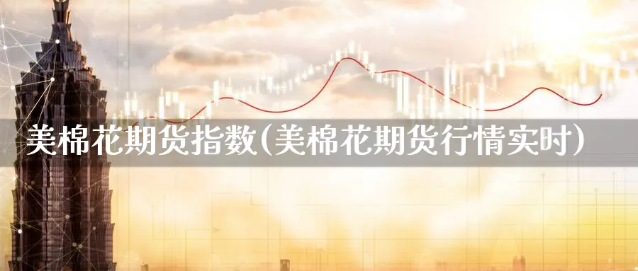 美棉花期货指数(美棉花期货行情实时)_https://www.yunsqy.com_期货分类_第1张