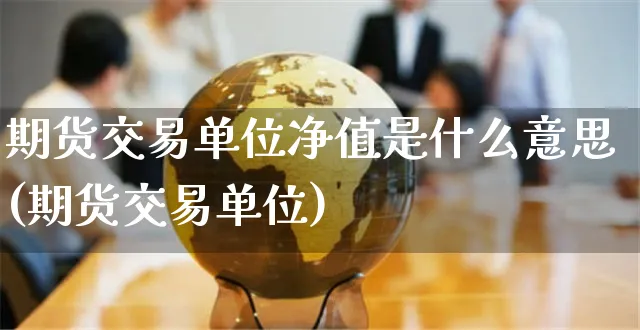 期货交易单位净值是什么意思(期货交易单位)_https://www.yunsqy.com_纳指期货_第1张