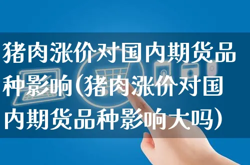 猪肉涨价对国内期货品种影响(猪肉涨价对国内期货品种影响大吗)_https://www.yunsqy.com_期货理财_第1张
