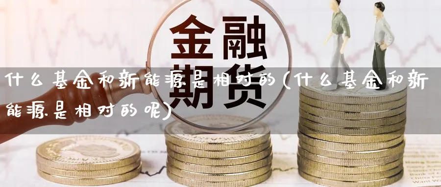 什么基金和新能源是相对的(什么基金和新能源是相对的呢)_https://www.yunsqy.com_纳指期货_第1张
