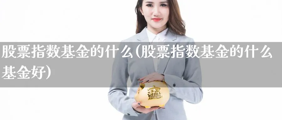 股票指数基金的什么(股票指数基金的什么基金好)_https://www.yunsqy.com_期货入门_第1张