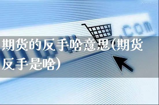 期货的反手啥意思(期货反手是啥)_https://www.yunsqy.com_期货分类_第1张