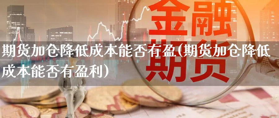 期货加仓降低成本能否有盈(期货加仓降低成本能否有盈利)_https://www.yunsqy.com_纳指期货_第1张