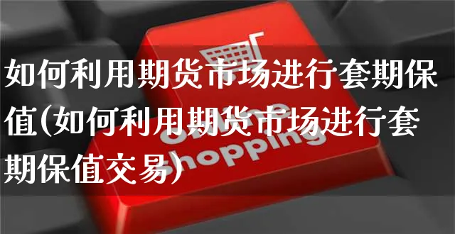 如何利用期货市场进行套期保值(如何利用期货市场进行套期保值交易)_https://www.yunsqy.com_纳指期货_第1张