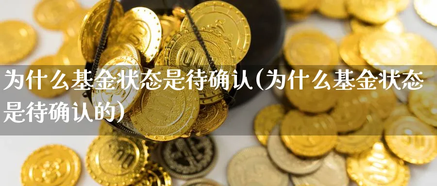 为什么基金状态是待确认(为什么基金状态是待确认的)_期货技术_第1张_云上财经直播室 为什么基金状态是待确认(为什么基金状态是待确认的)_https://www.yunsqy.com_期货技术_第1张