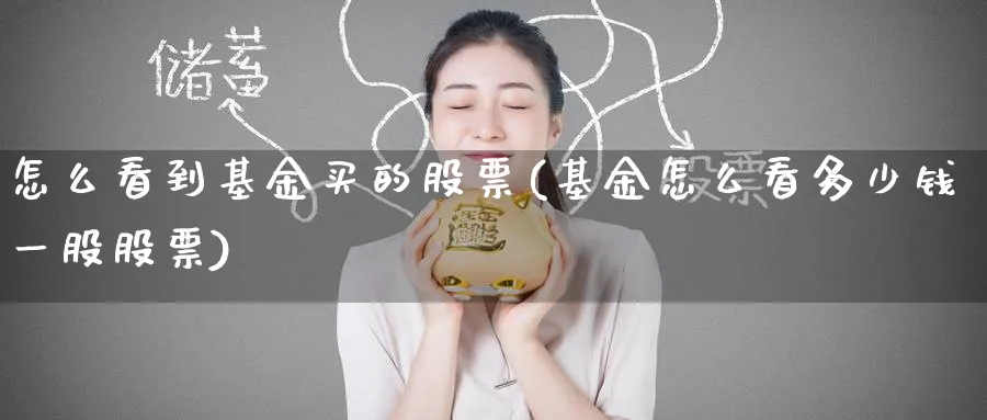 怎么看到基金买的股票(基金怎么看多少钱一股股票)_https://www.yunsqy.com_期货入门_第1张