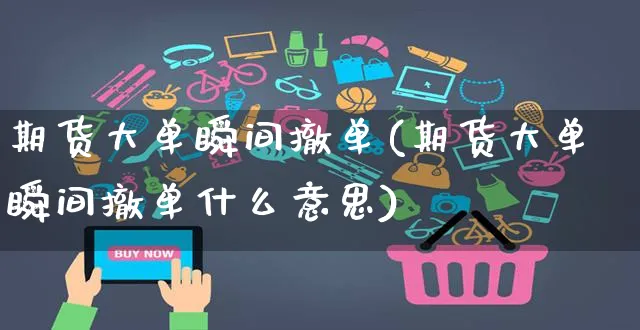 期货大单瞬间撤单(期货大单瞬间撤单什么意思)_https://www.yunsqy.com_期货直播_第1张