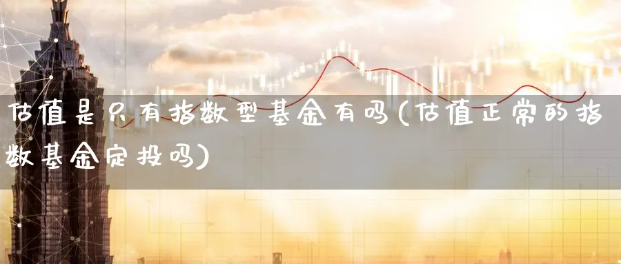 估值是只有指数型基金有吗(估值正常的指数基金定投吗)_https://www.yunsqy.com_期货技术_第1张