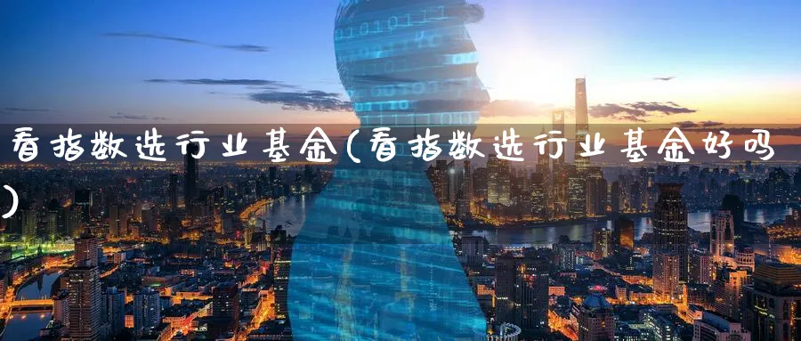 看指数选行业基金(看指数选行业基金好吗)_https://www.yunsqy.com_理财百科_第1张