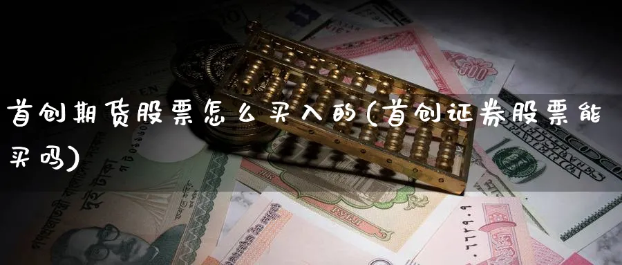 首创期货股票怎么买入的(首创证券股票能买吗)_https://www.yunsqy.com_理财百科_第1张