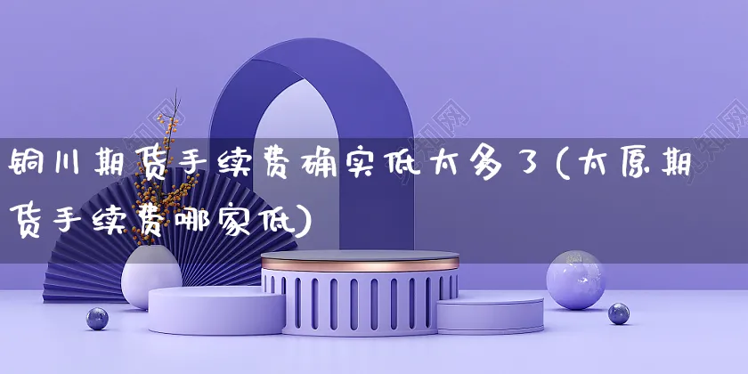 铜川期货手续费确实低太多了(太原期货手续费哪家低)_https://www.yunsqy.com_期货整理_第1张